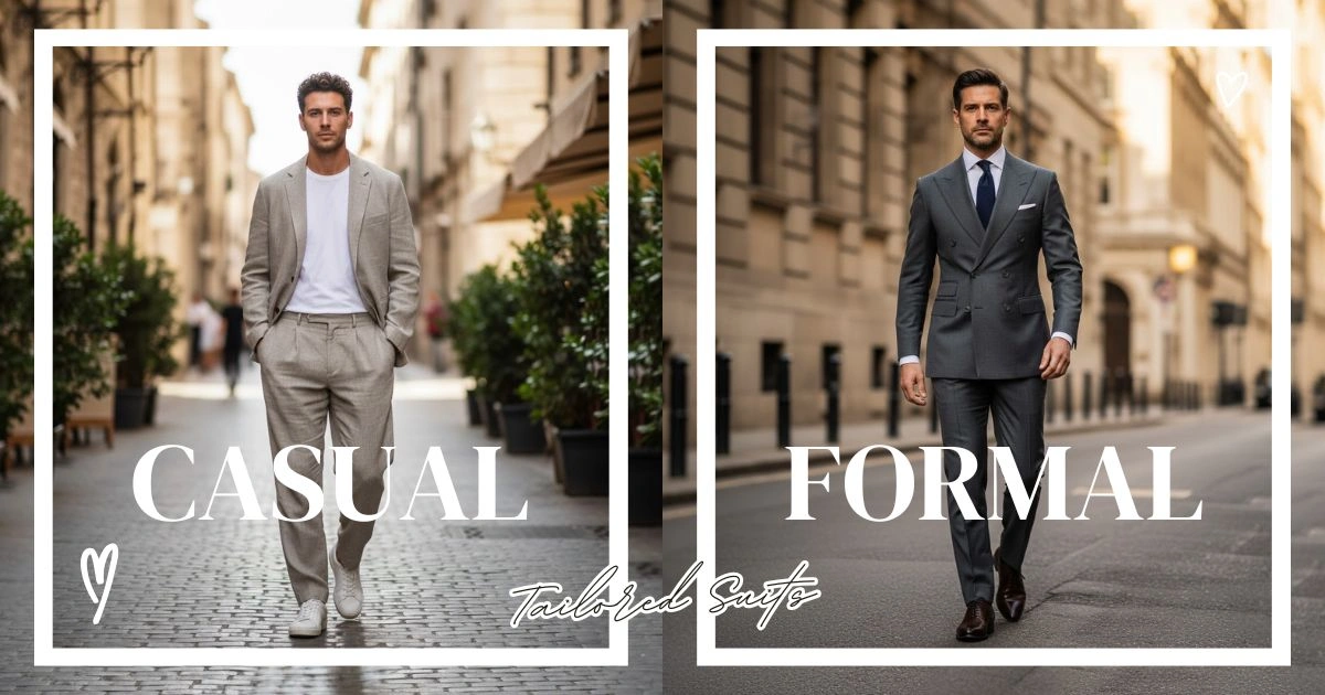 Master Men’s Tailored Suits 2026: Casual Vs Formal Looks